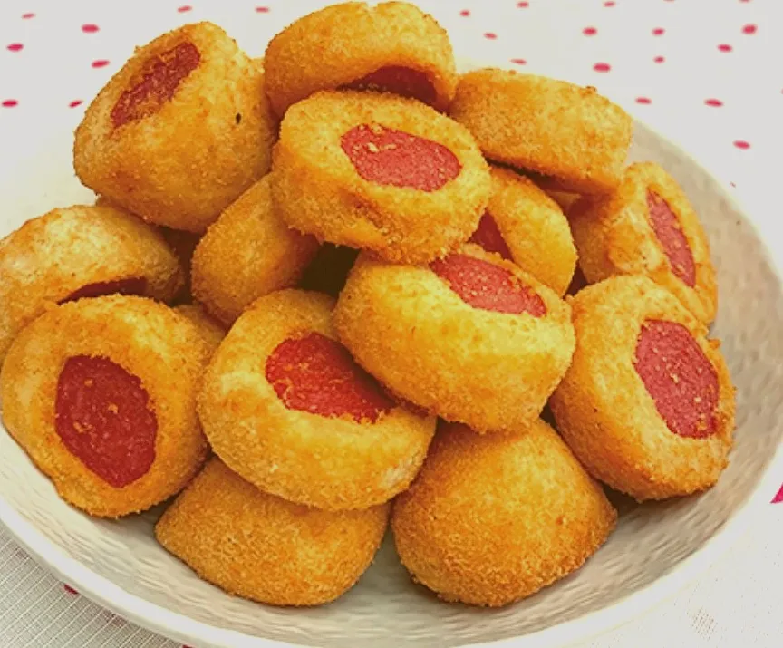 Enroladinhos de salsicha