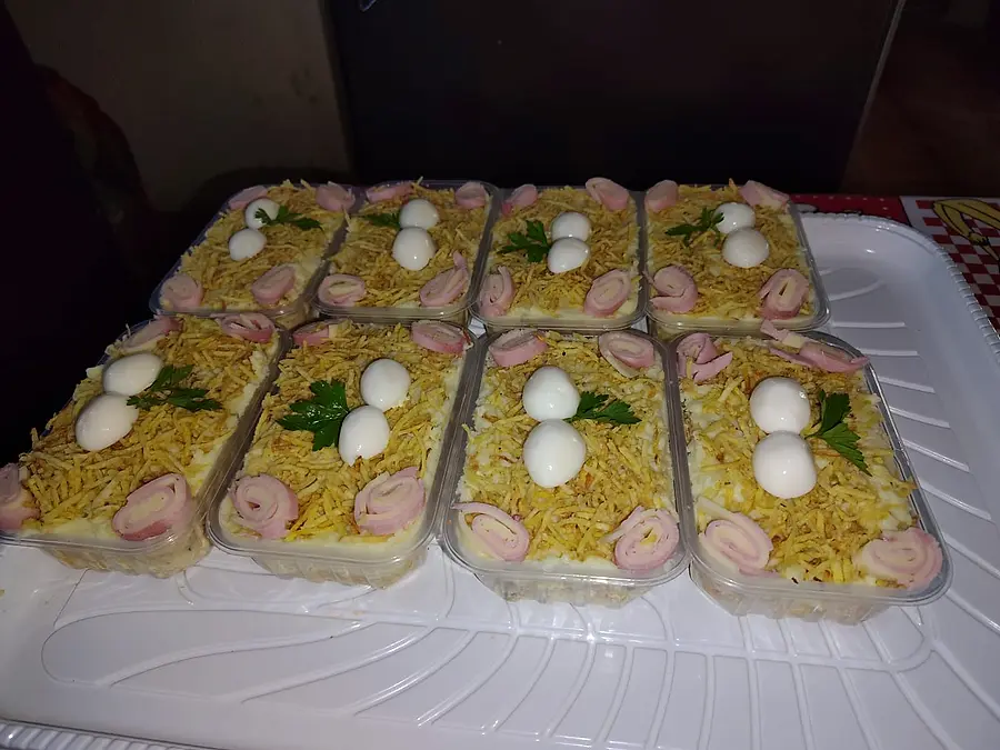 Produto real da Sabores da Morena embalado para entrega (nº 115)