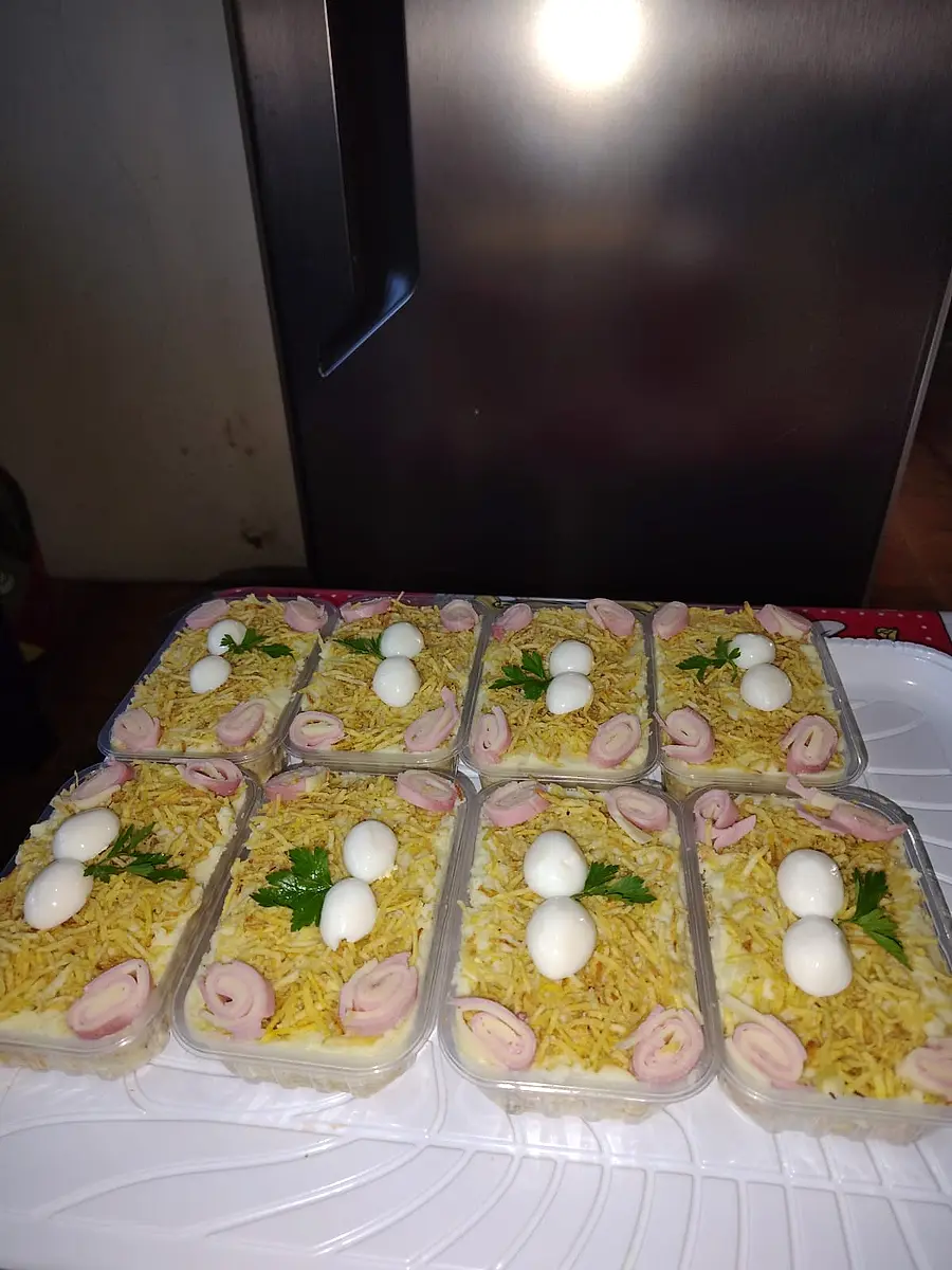 Produto real da Sabores da Morena embalado para entrega (nº 117)